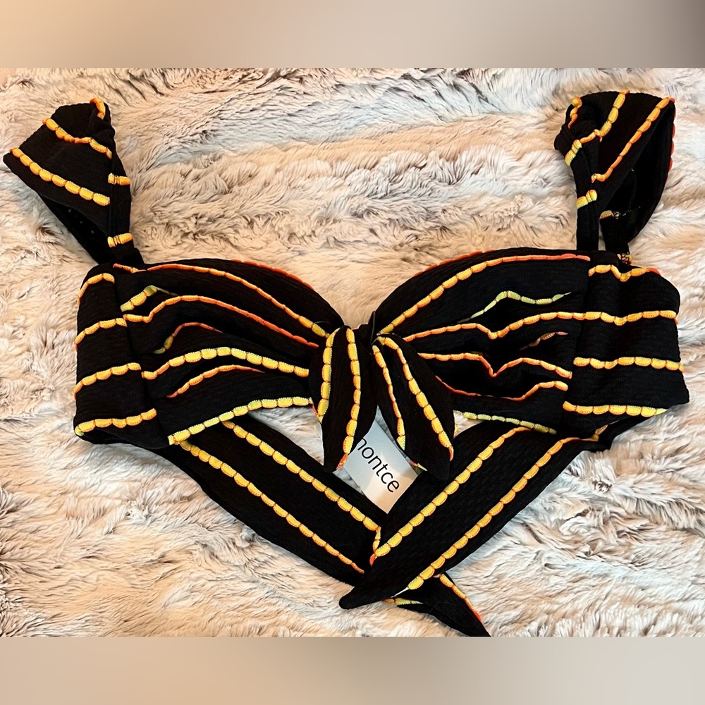 Montce swim 3-piece Rasta cabana suit